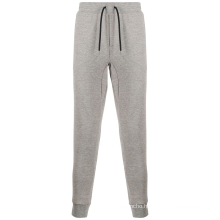 Light grey cotton-blend jogger sweatpants men's sport pant